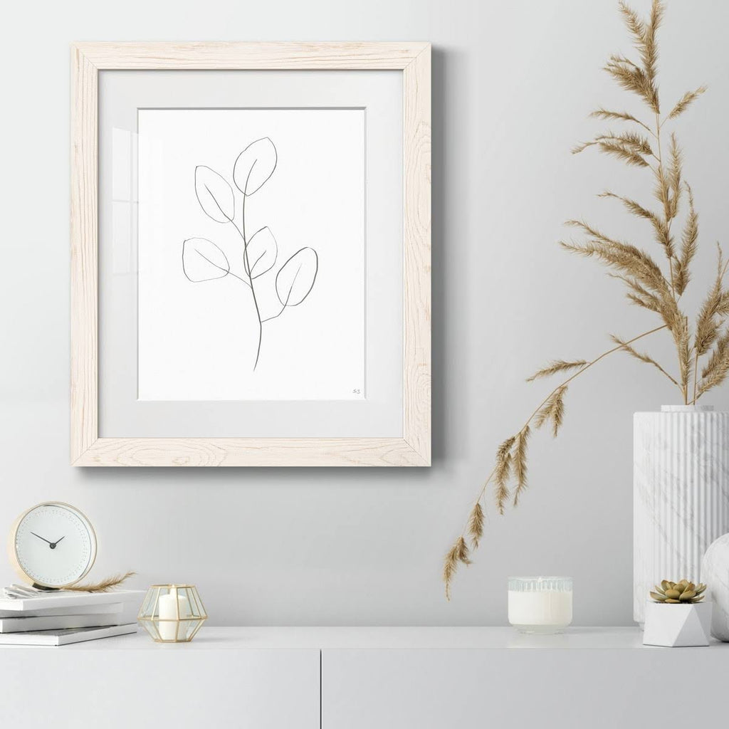 Framed Print 17X20 Black V5706