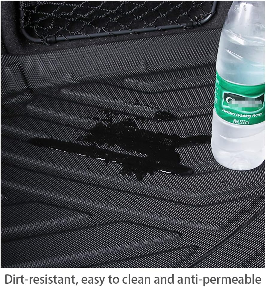 Black Rubber Cargo Liner Trunk Mat V975