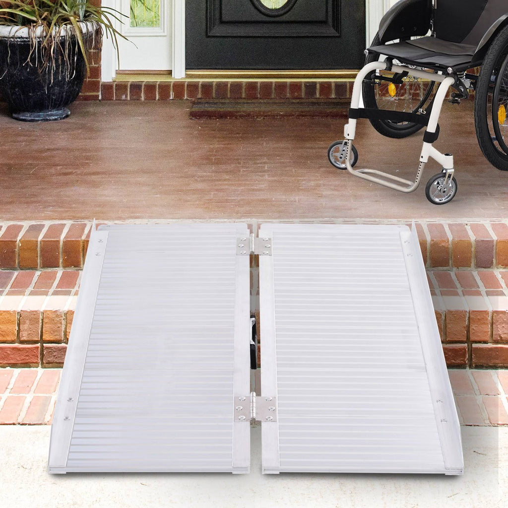 3ft Aluminum Foldable Wheelchair Ramp with Carry Handle G540
