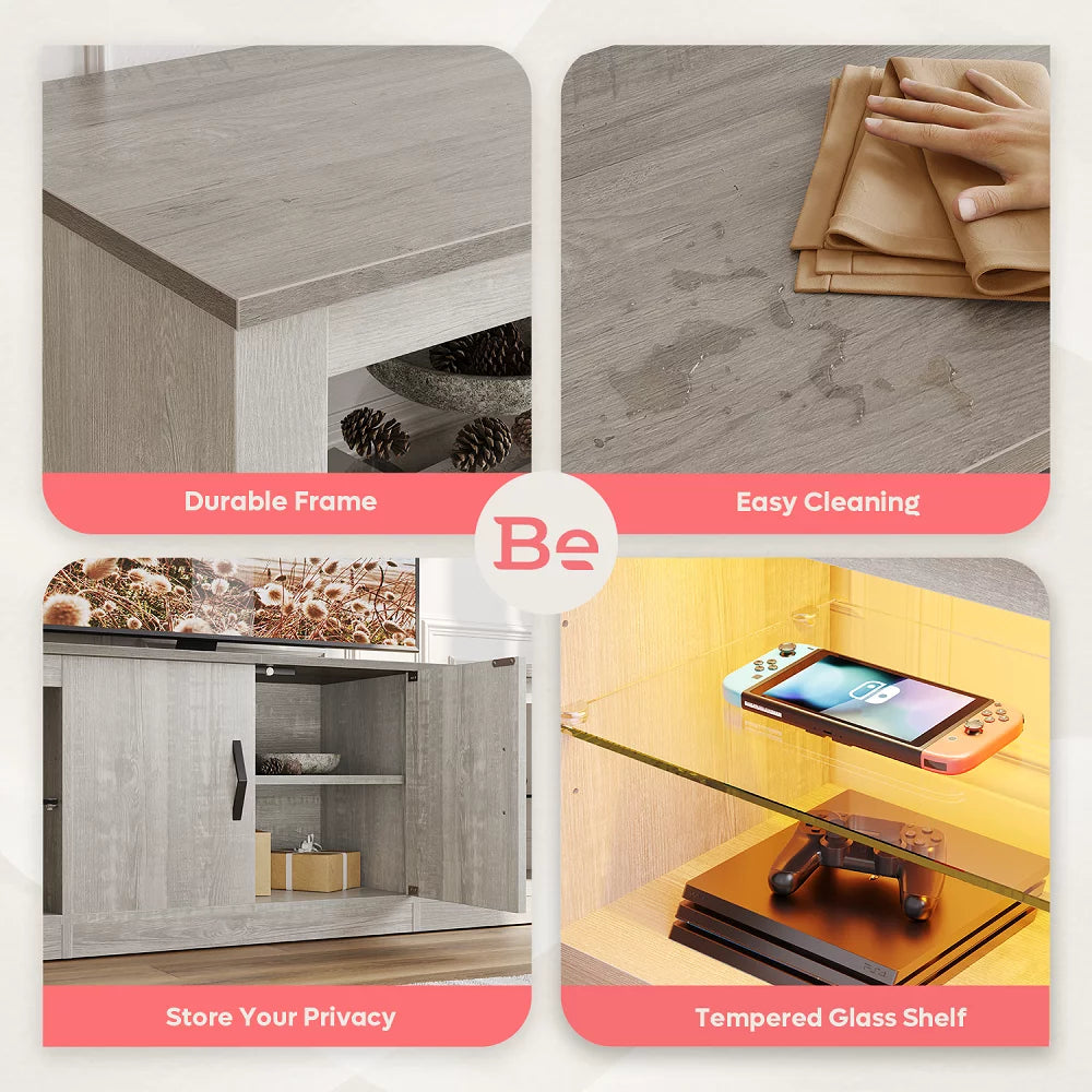 Wash Grey TV Stand K122