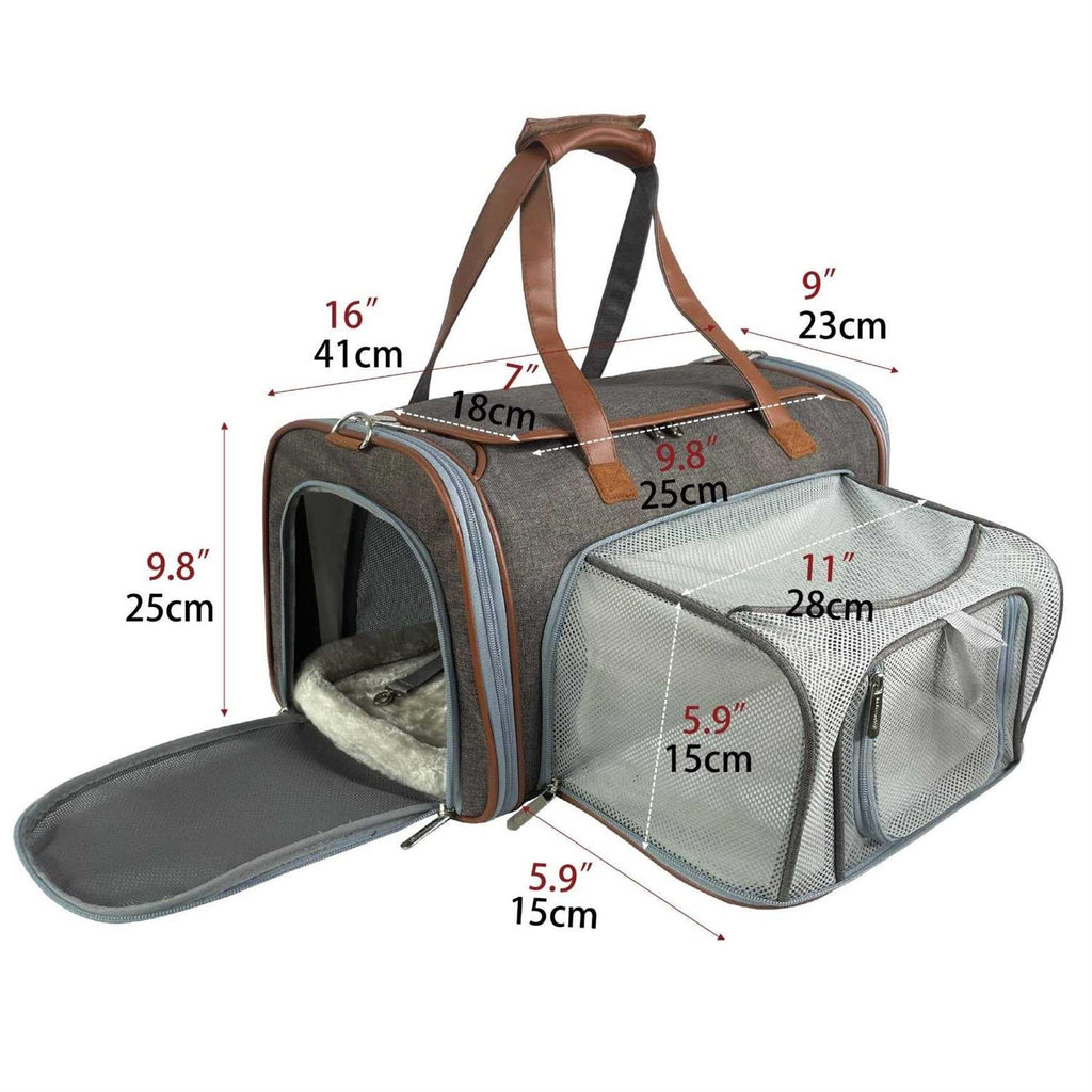 Expandable Airline Approved Pet Carrier X341262