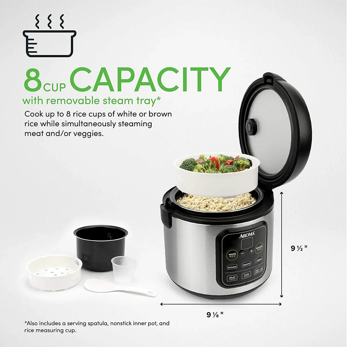 4 Cups Digital Rice Cooker C3284