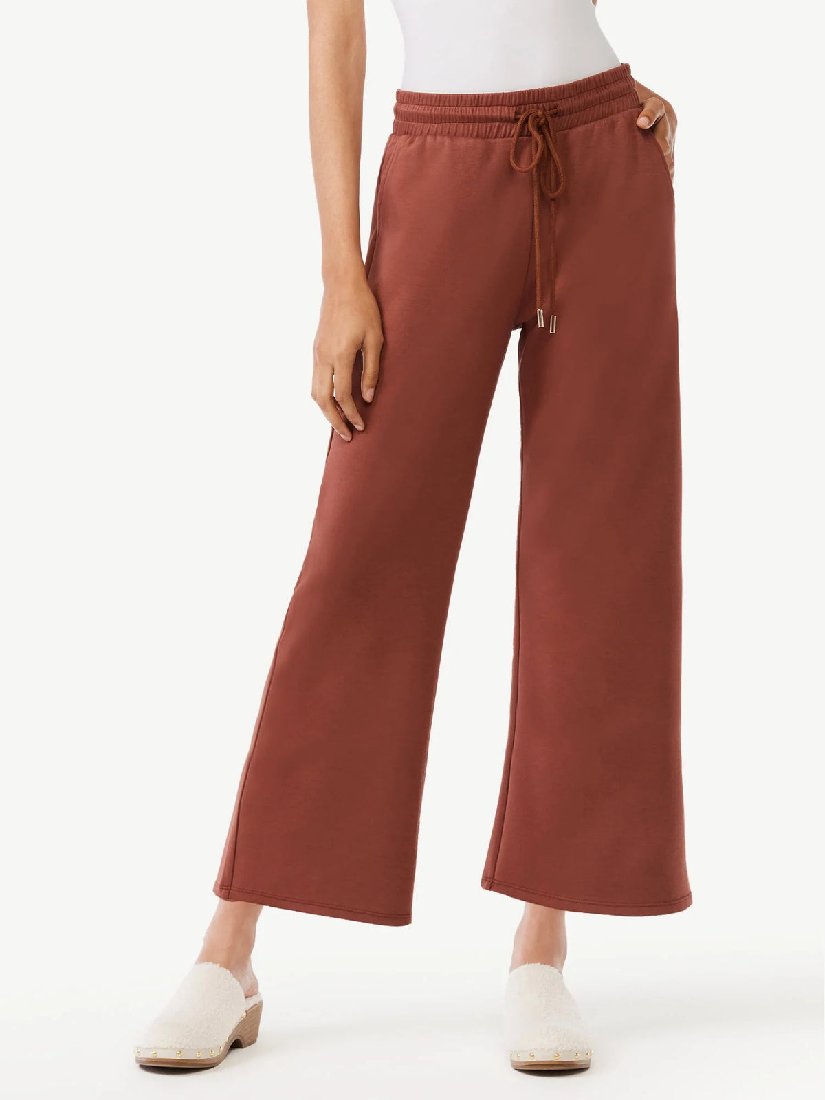 Women's Cropped Scuba Lounge Pants M586
