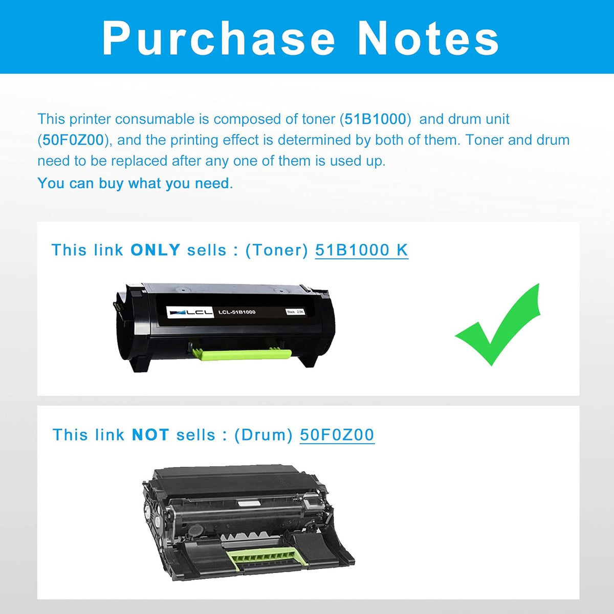 Compatible Toner Cartridge Replacement 2-Pack Black Q57168