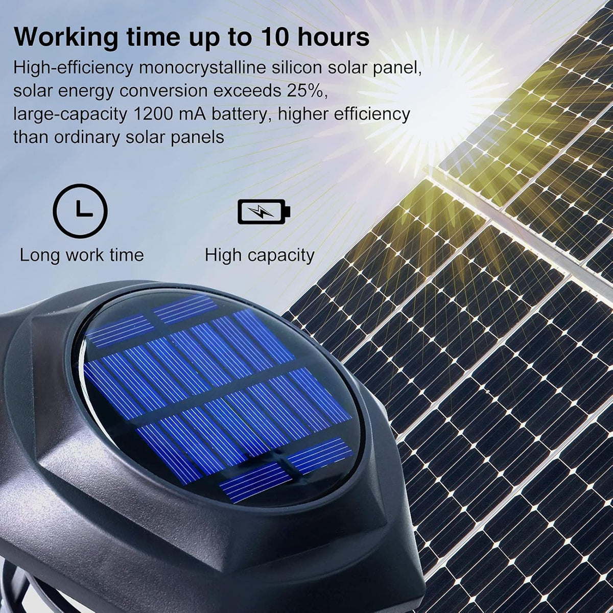 IP65 Waterproof Solar Flame Lights Outdoor 4 Pack C114195