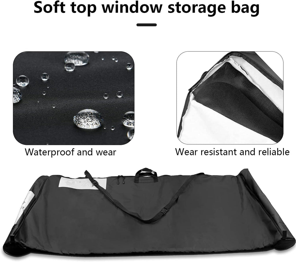 Soft Top Window Storage Bag with Carry Handle Z28013