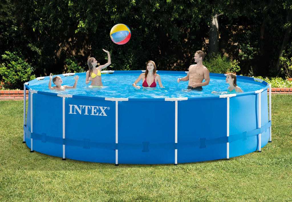 15' x 48 Metal Frame Above Ground Pool with Filter Pump A578
