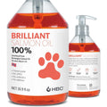 Salmon Oil Liquid Supplement with Omega 3 DHA EPA I893