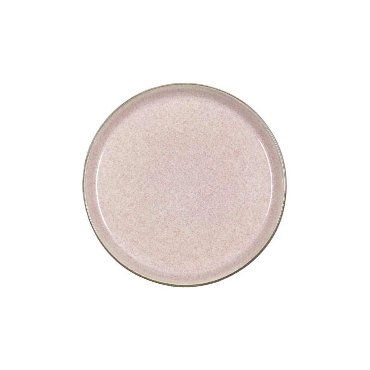Stoneware Gastro Plate Ø 21 cm Grey, Light Pink Y799152
