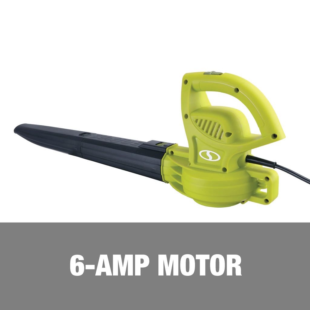 Electric Leaf Blower, 6-Amp, 155-mph, 260-CFM W154877