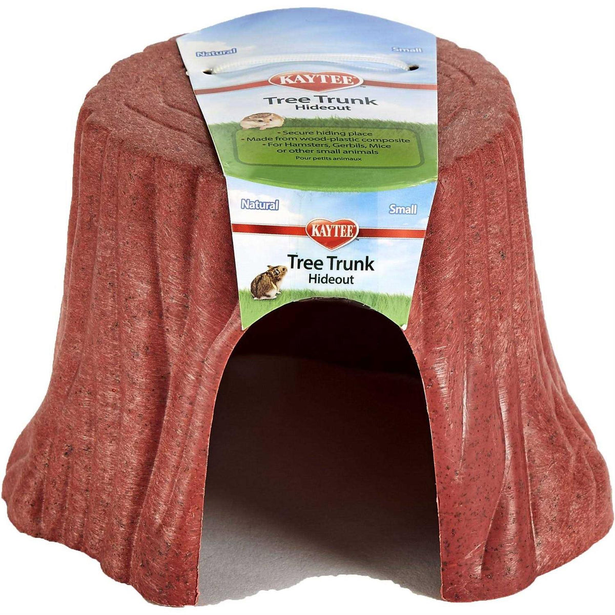 Natural Tree Trunk Hideout A4822
