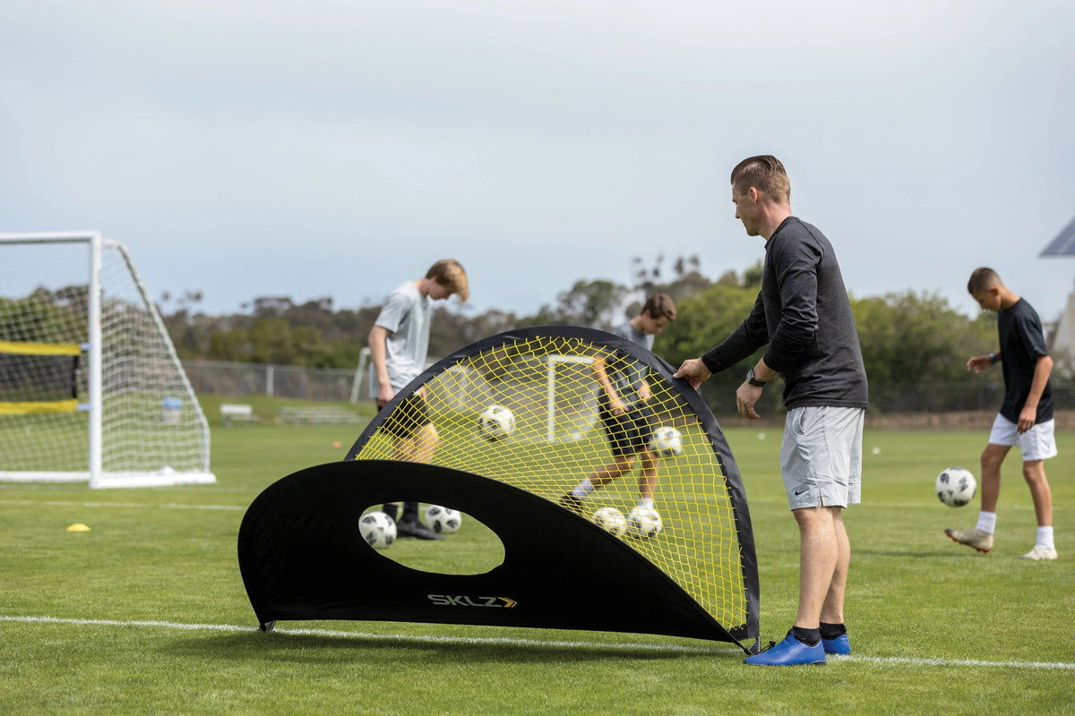 Two-Sided Pop-up Soccer Goal and Practice Target 6'x4' G961