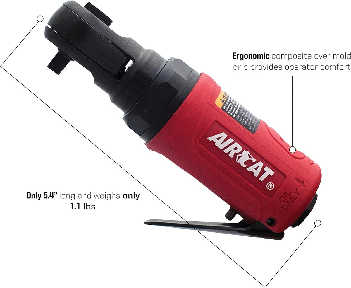 1/4-Inch Mini Palm Ratchet 300 RPM 35 ft-lbs Maximum Torque Z91790