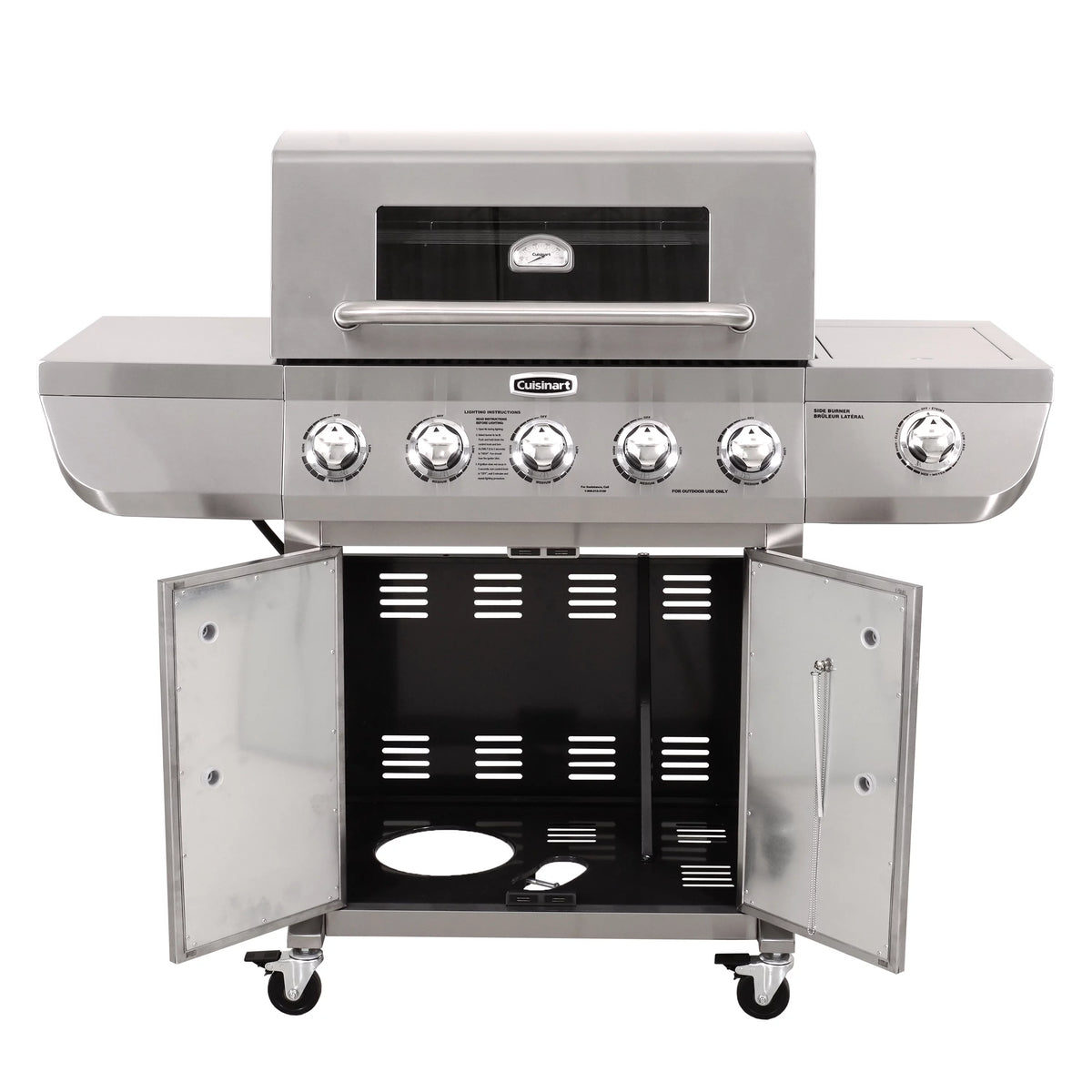 5-Burner Dual Fuel Gas Grill Z81010