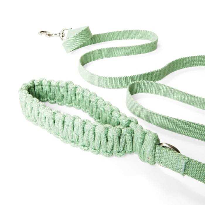 Green Macrame Dog Leash S93112