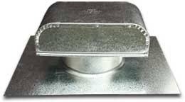 8 inch Metal Roof Vent Cap with Screen Z597078