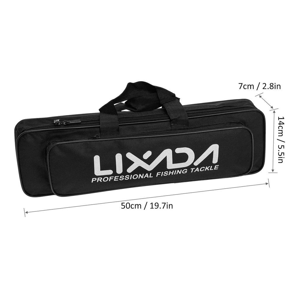 Ice Fishing Rod Reel Combo Kit with Carry Bag D351