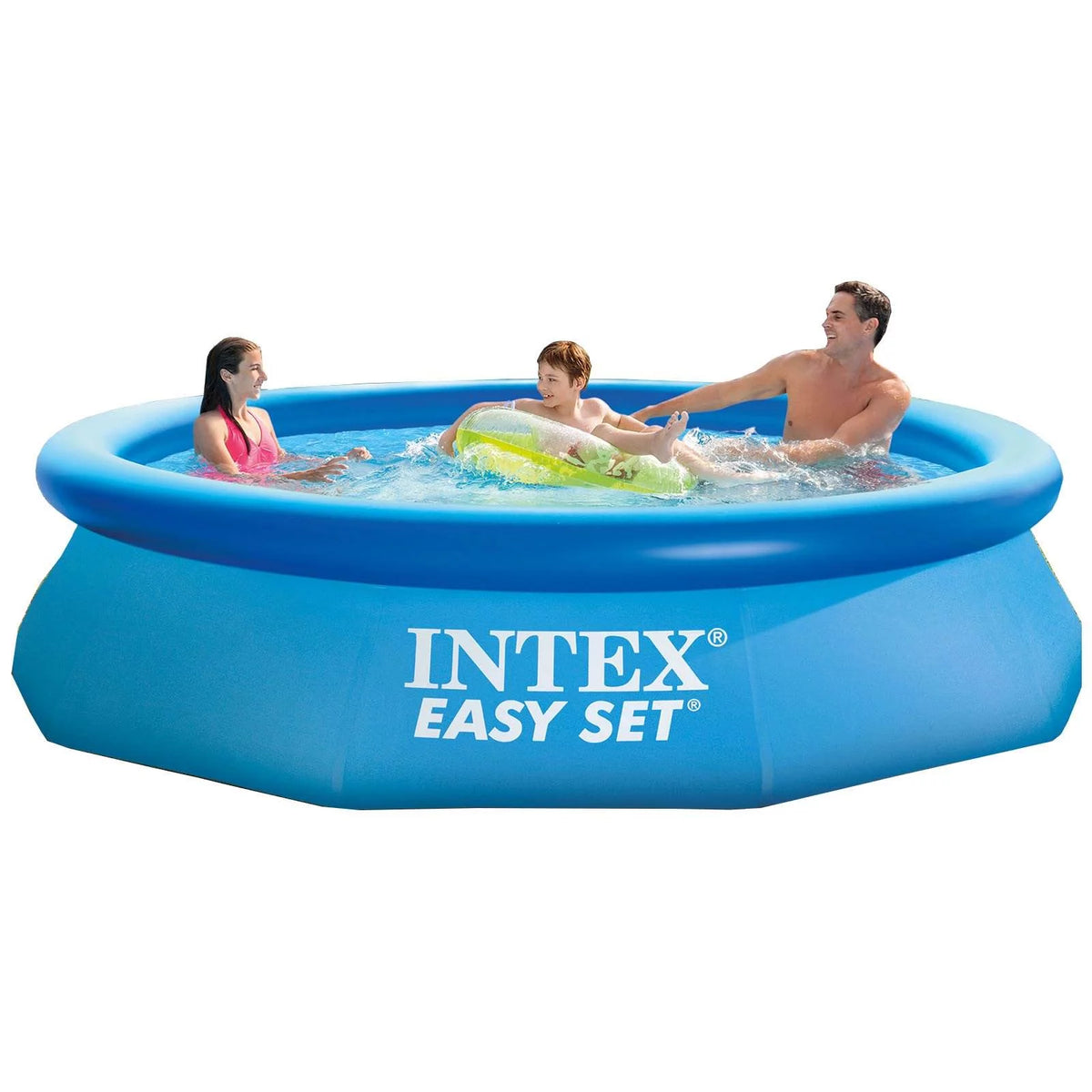 10 Ft x 30 In Inflatable Round Swimming Pool O638909