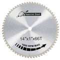 14 inch 66 Teeth Carbide Tipped Metal Cutting Saw Blade J616963