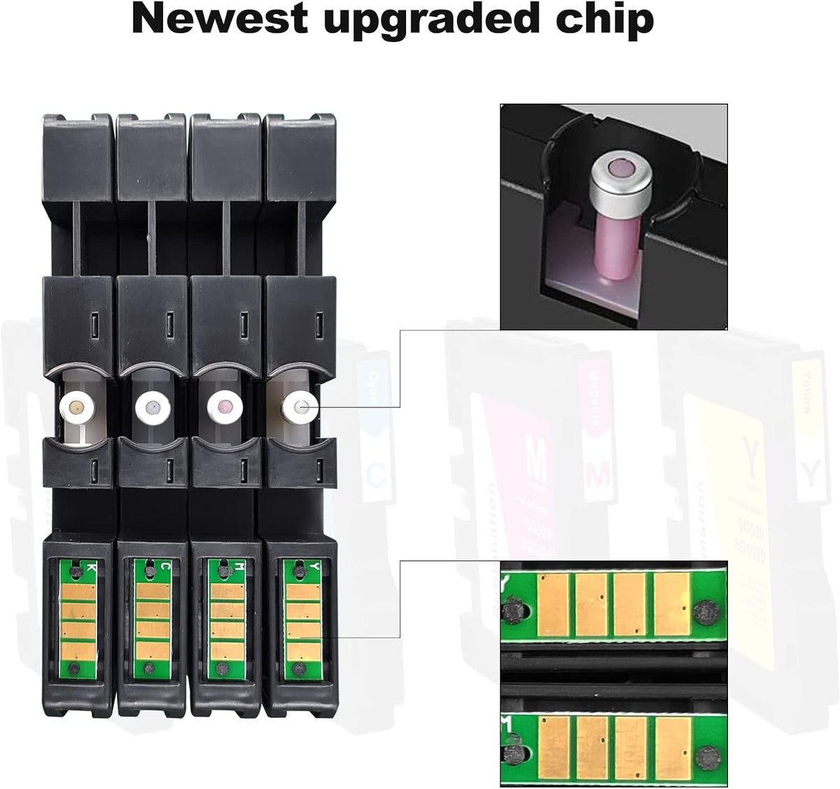 Sublimation Ink Cartridge 4-Pack Y869