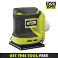 18V Cordless 1/4 Sheet Sander F4916