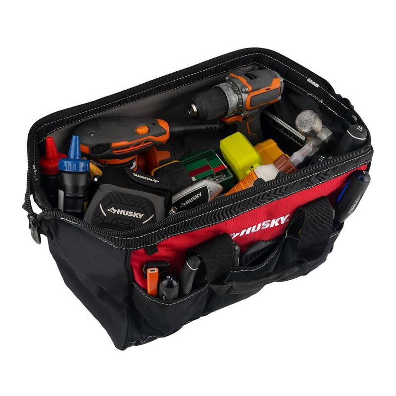 8 Pocket Zippered Tool Bag L114214