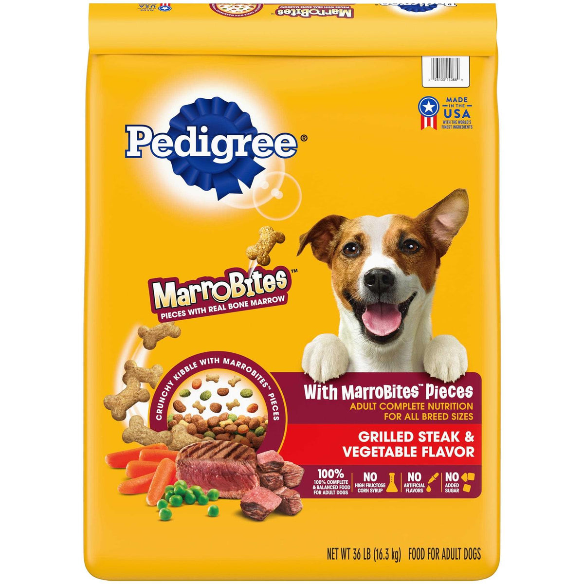 Steak & Vegetable Adult Dry Dog Food I5722