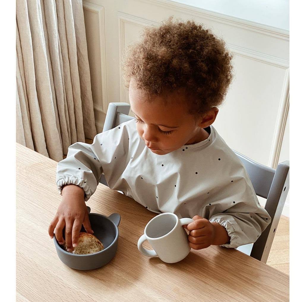 2-Pack Kids Bibs Grey X806