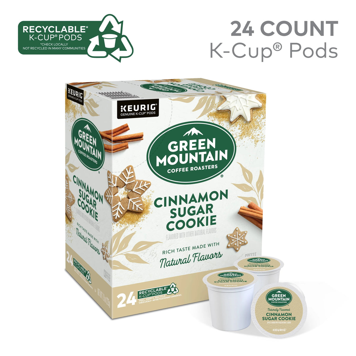 Light Roast K-Cup Coffee Pods, 24 Count G466