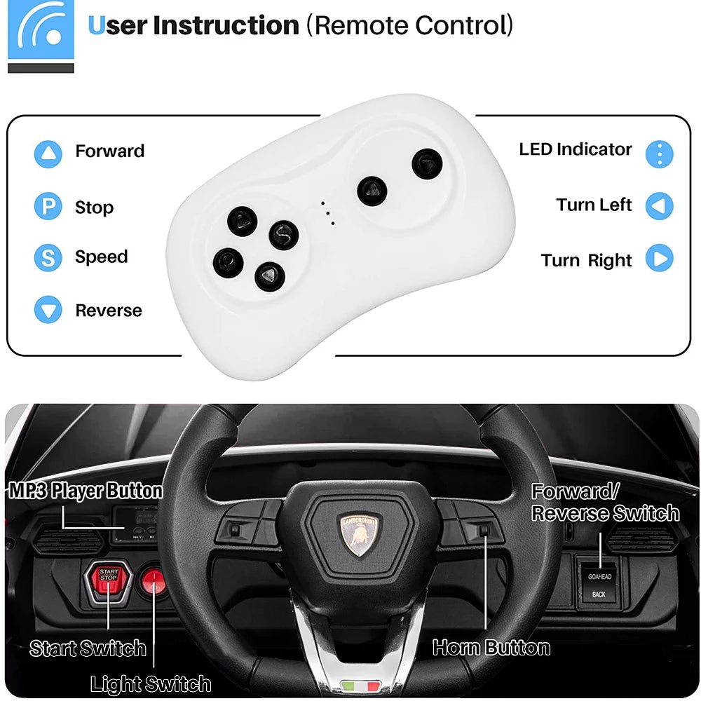 12 V Battery Powered Ride on Car S3553