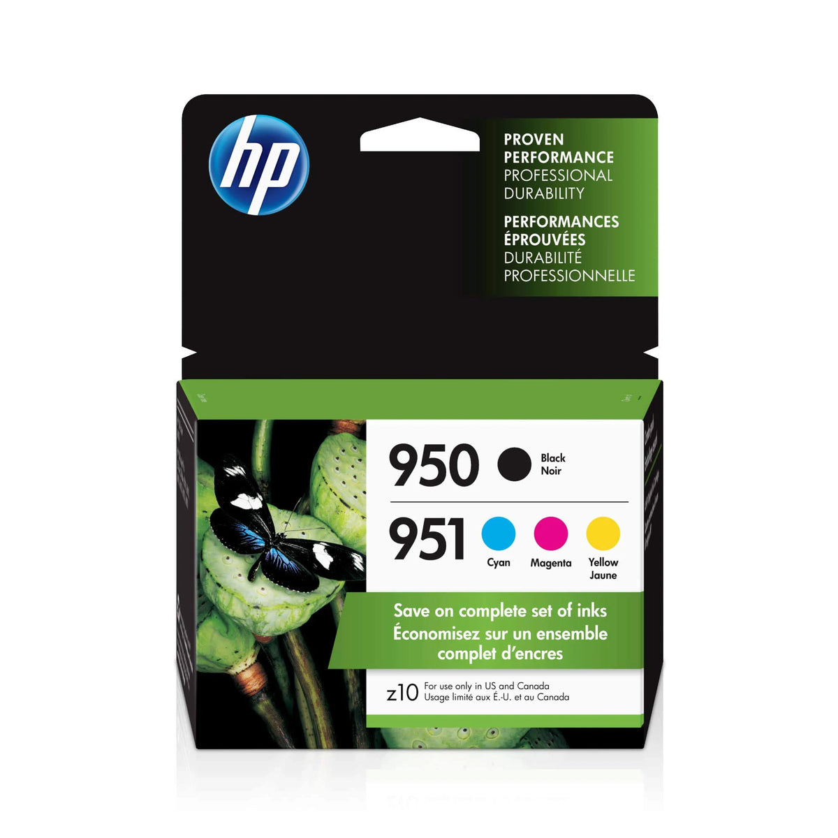 4 Ink Cartridges Black Cyan Magenta Yellow B48073