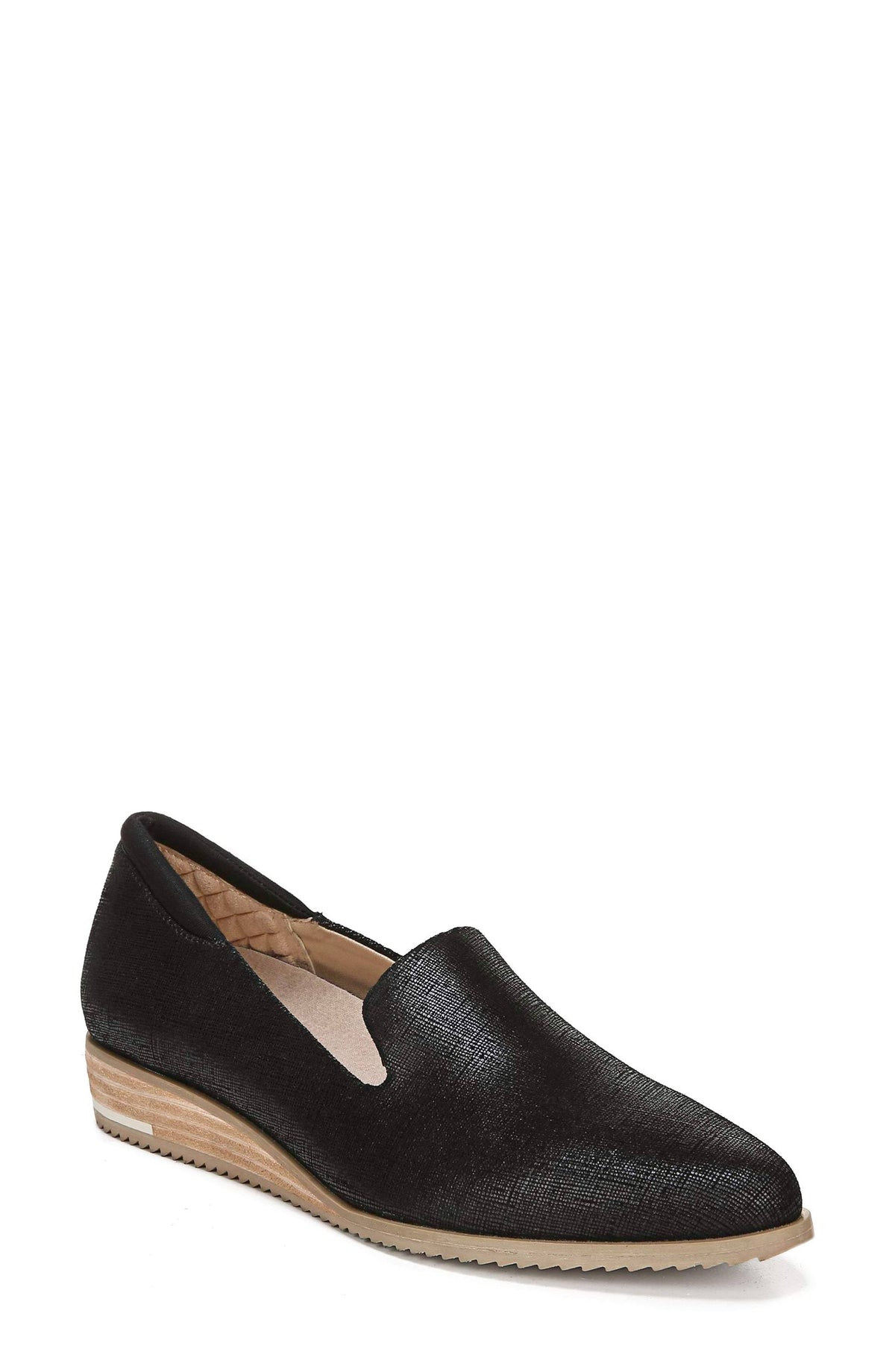 Black Leather Size 9 Shoes B6113