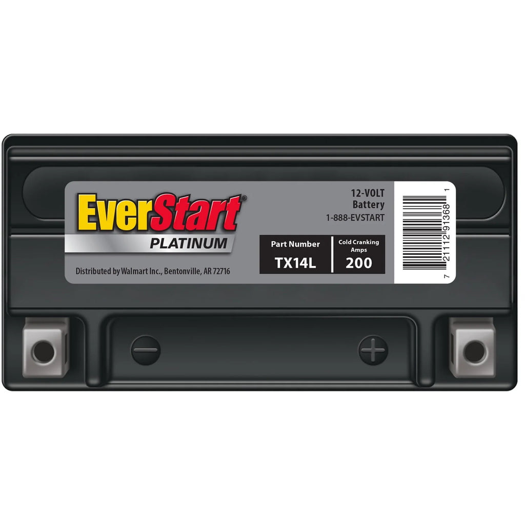 AGM Power Sport Battery Group Size TX14L 12 Volt 200 CCA I6830