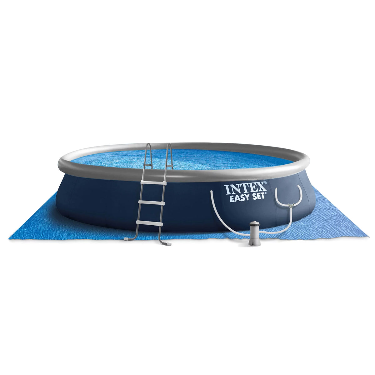 15' x 42 Inflatable Above Ground Swimming Pool Set N557213