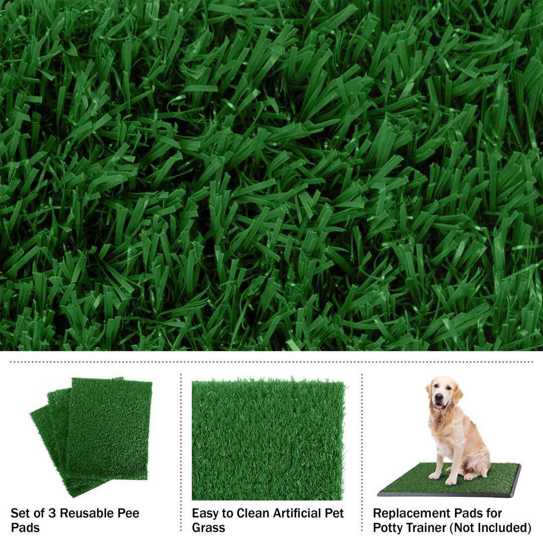 Artificial Grass Dog Potty Pad with Tray W1978