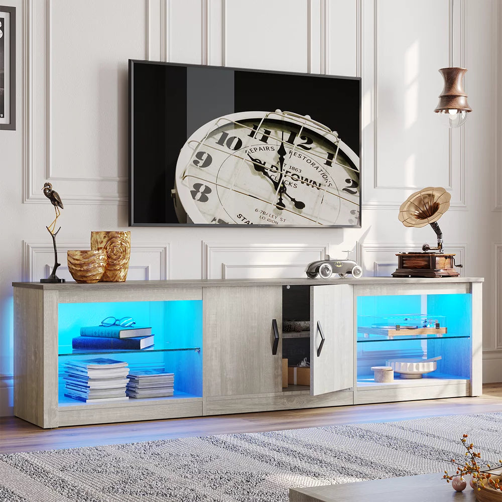 Wash Grey TV Stand K122