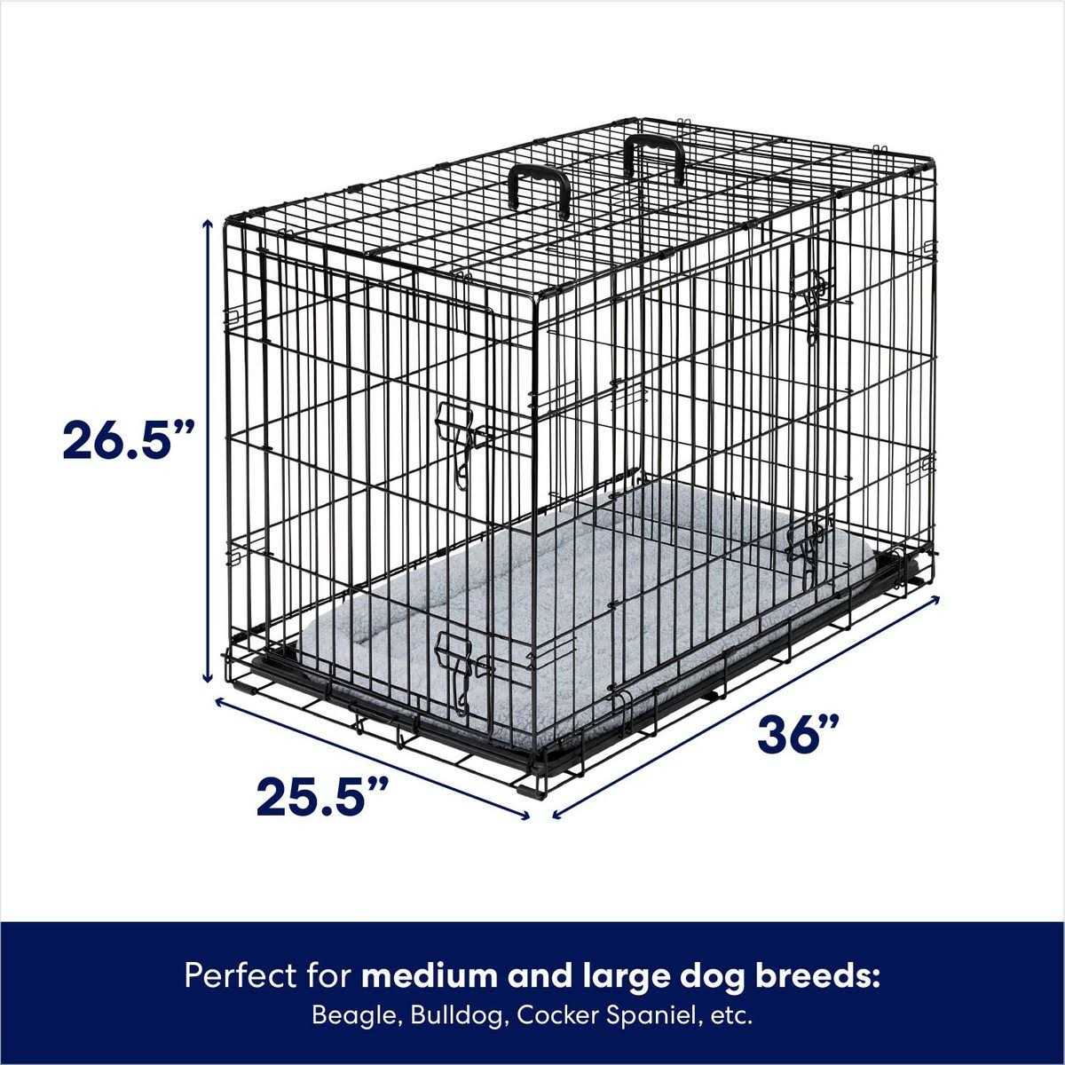 Heavy Duty Collapsible Wire Dog Crate H713943