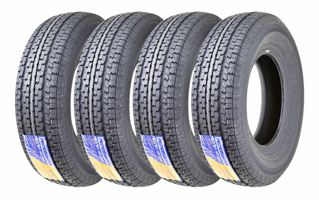 Set 4 Trailer Radial Tires ST225/75R15 10 Ply Load Range E Y30011