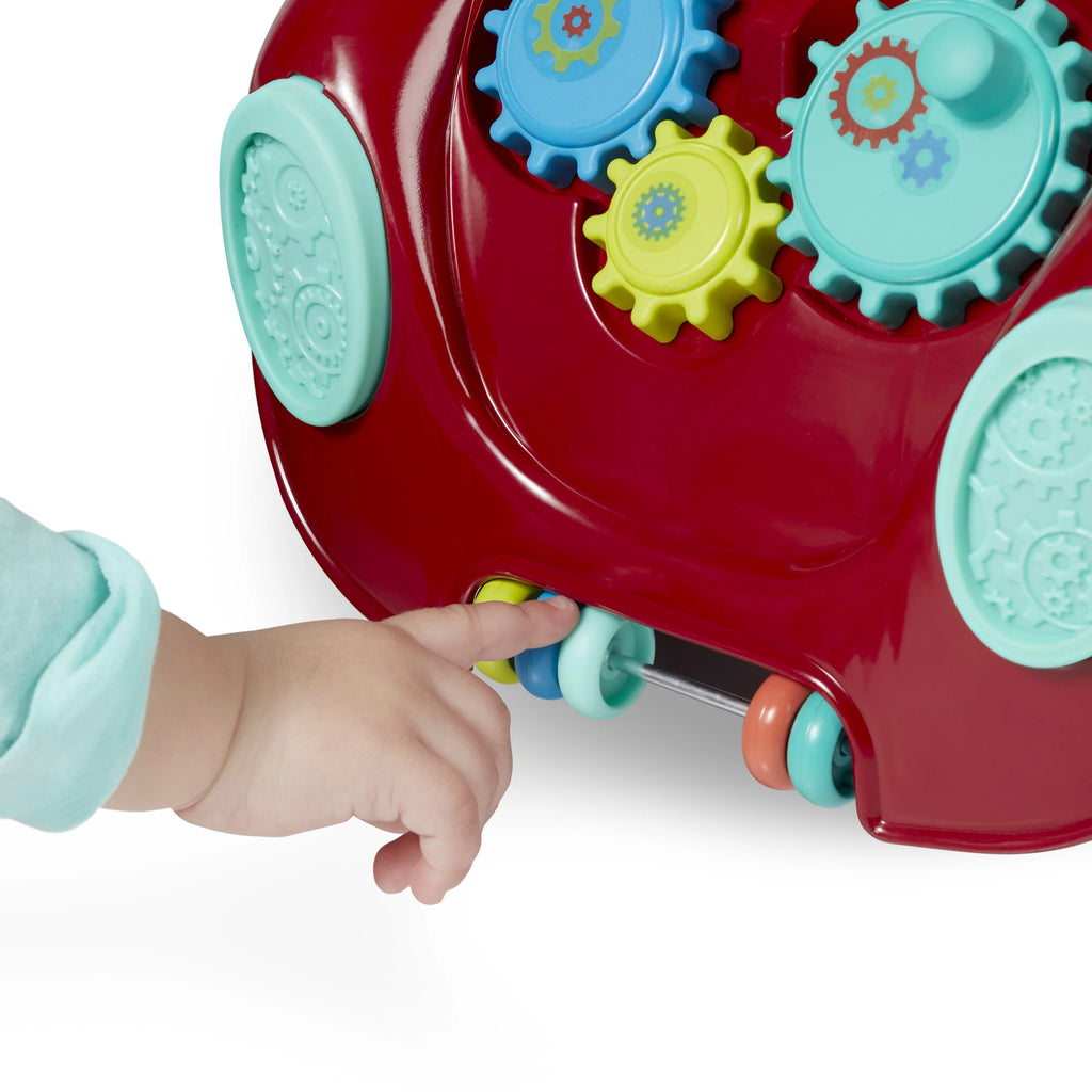 Pink Ride-on and Child Push Walker D219
