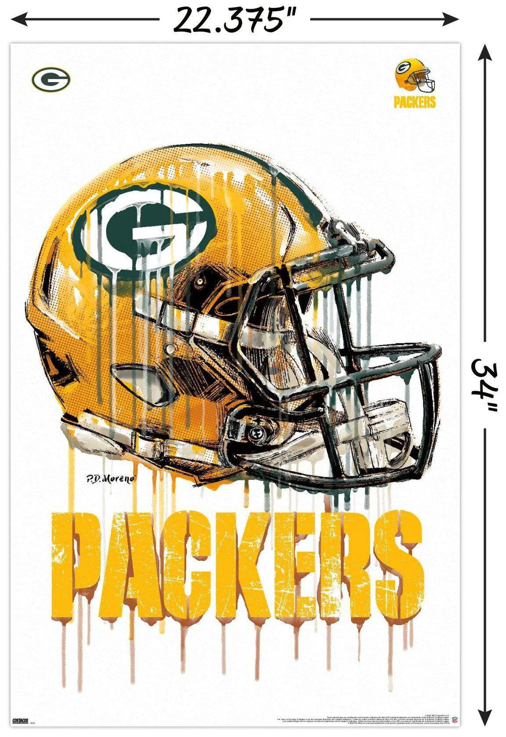 Green Bay Packers Poster L6008