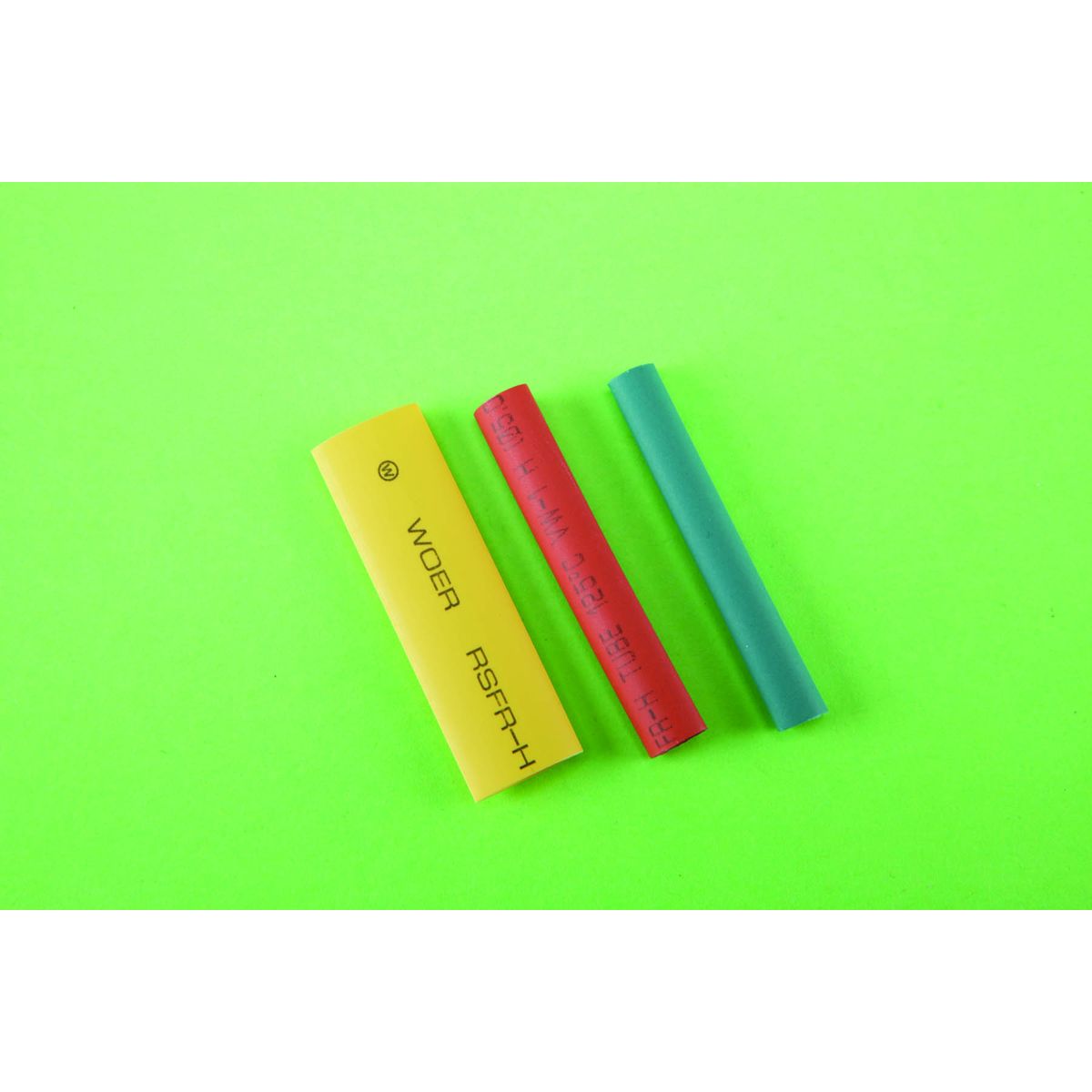 Heat-Shrink Tubing Assortment with Case, 120 Piece D433878