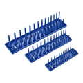 3 Piece Blue SAE Socket Tray B462