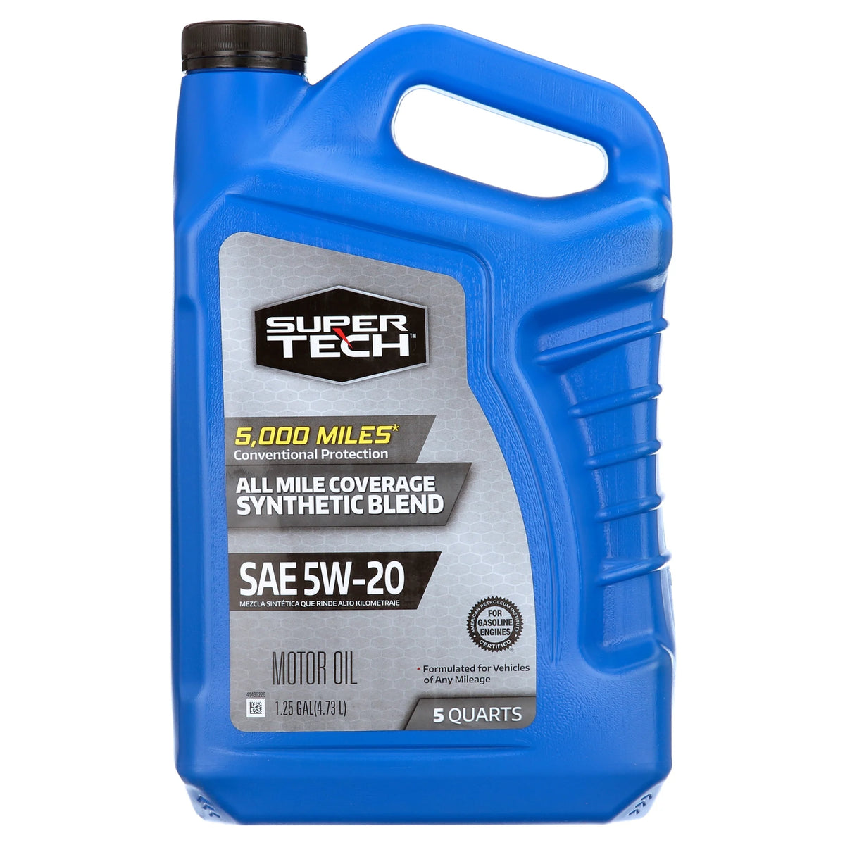 Synthetic Blend Motor Oil SAE 5W-20, 5 Quarts N2226