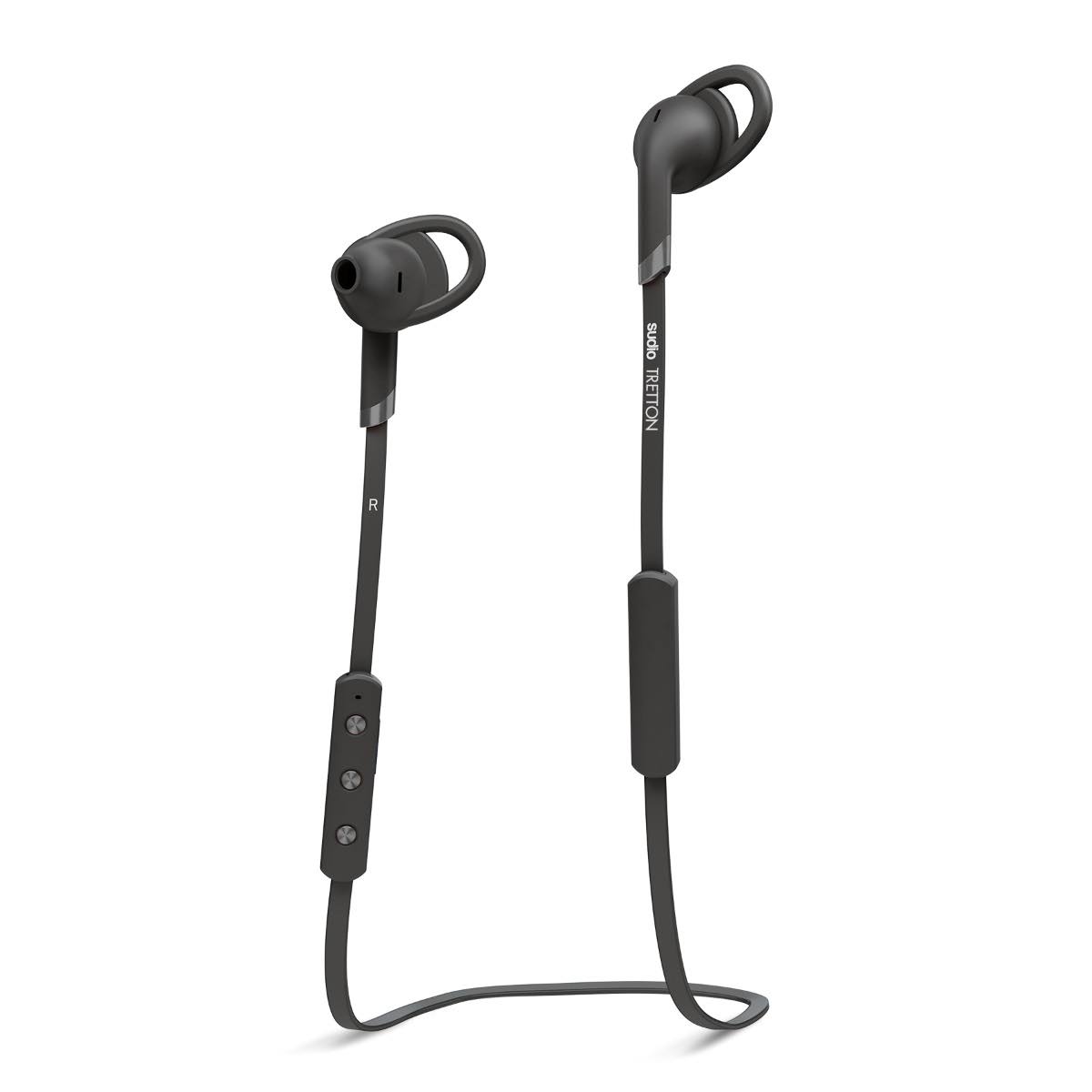 Black In-Ear Wireless Bluetooth Sport Headphones V31813