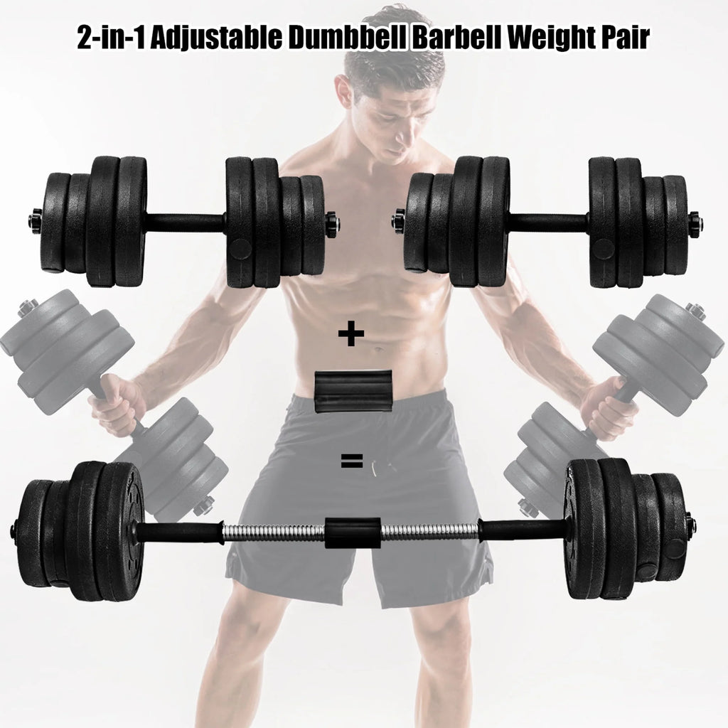 66 Lbs. Adjustable Dumbbell Set Y941305
