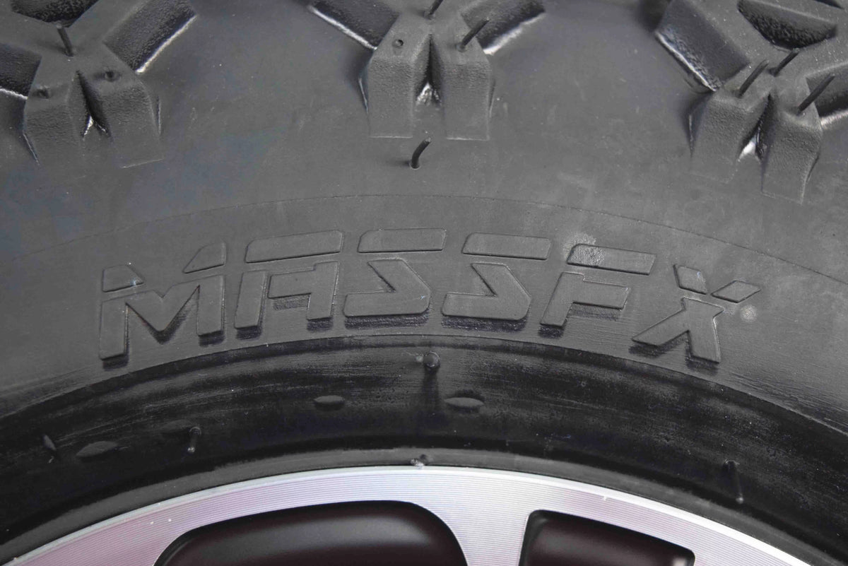 20x10-10 Golf Cart Turf Tire & Black Wheel Kit T122124