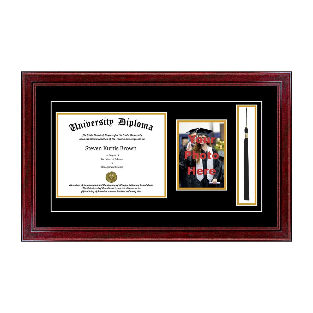 Black Diploma Frame with 5x7 Photo G656522