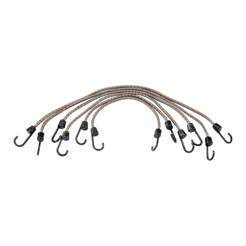 Camouflage Elastic Stretch Cords, 6 Piece D236