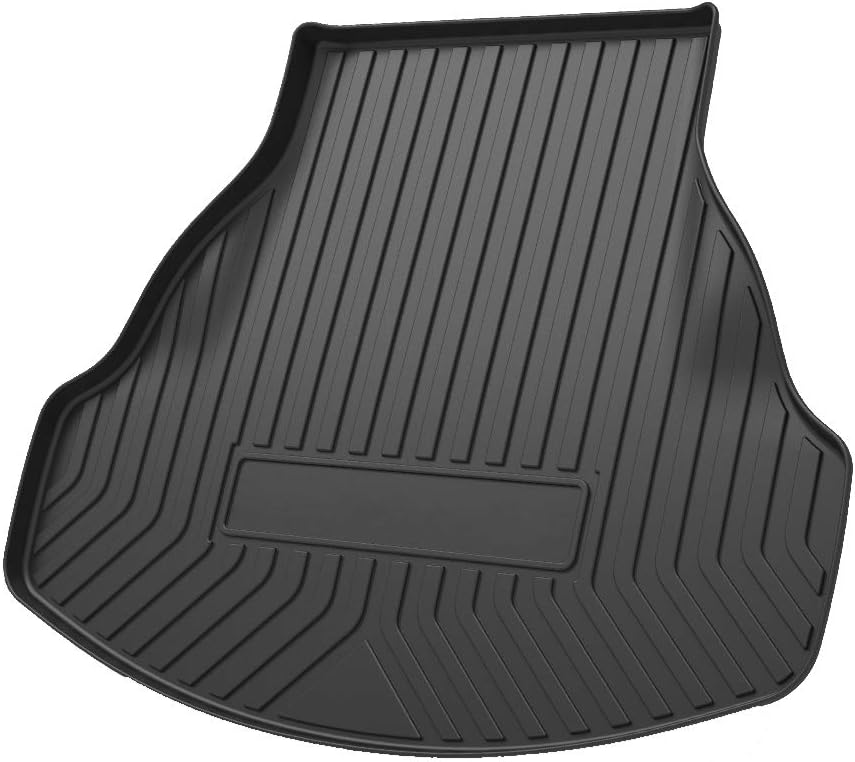 Black Rubber Cargo Liner Trunk Mat V975