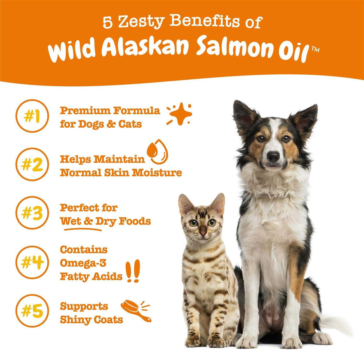 Salmon Oil for Cats & Dogs V7552